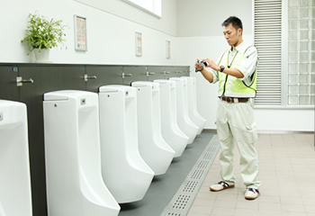 清掃状況の巡回